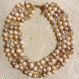 Carolee - Make Me Blush Twisted Torsade Necklace